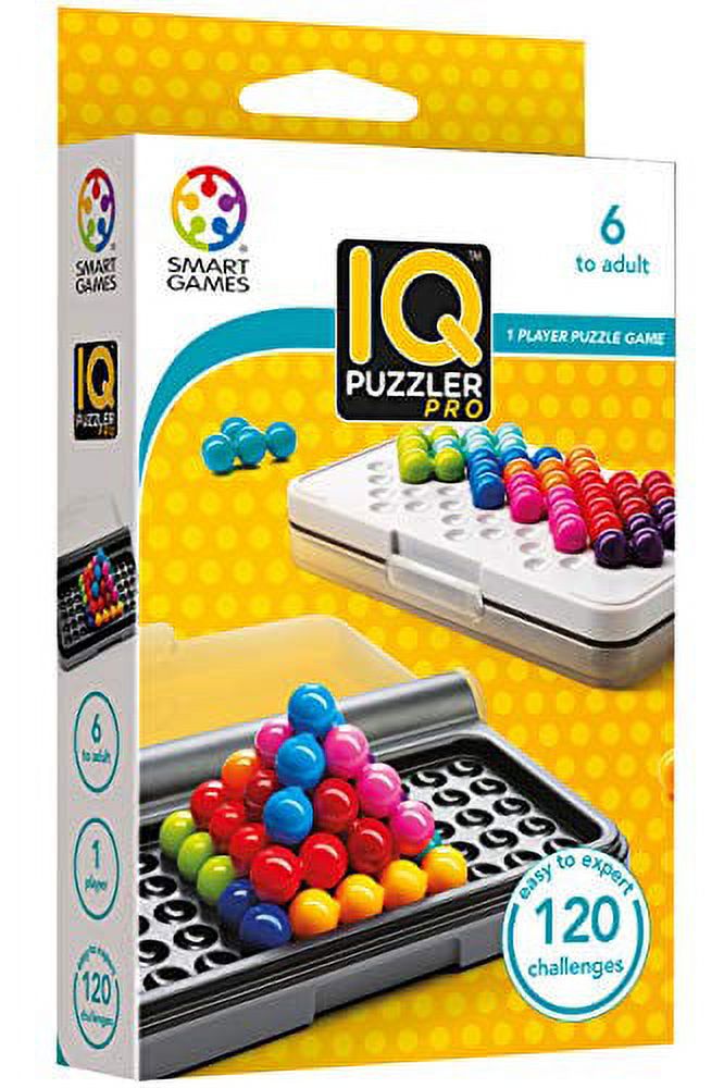 SmartGames IQ Bundles 3D Series: IQ Puzzler Pro & IQ Fit 240 Challanges for Ages 6-Adult - image 3 of 7