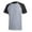 LightGray/CharcoalGray, variant on Satankud Men's UPF 50  UV Rash Guards Swim T-Shirt Quick Dry Running Shirt Surf Fishing Beach Hiking Workout Shirts White Gradient Sky Blue M