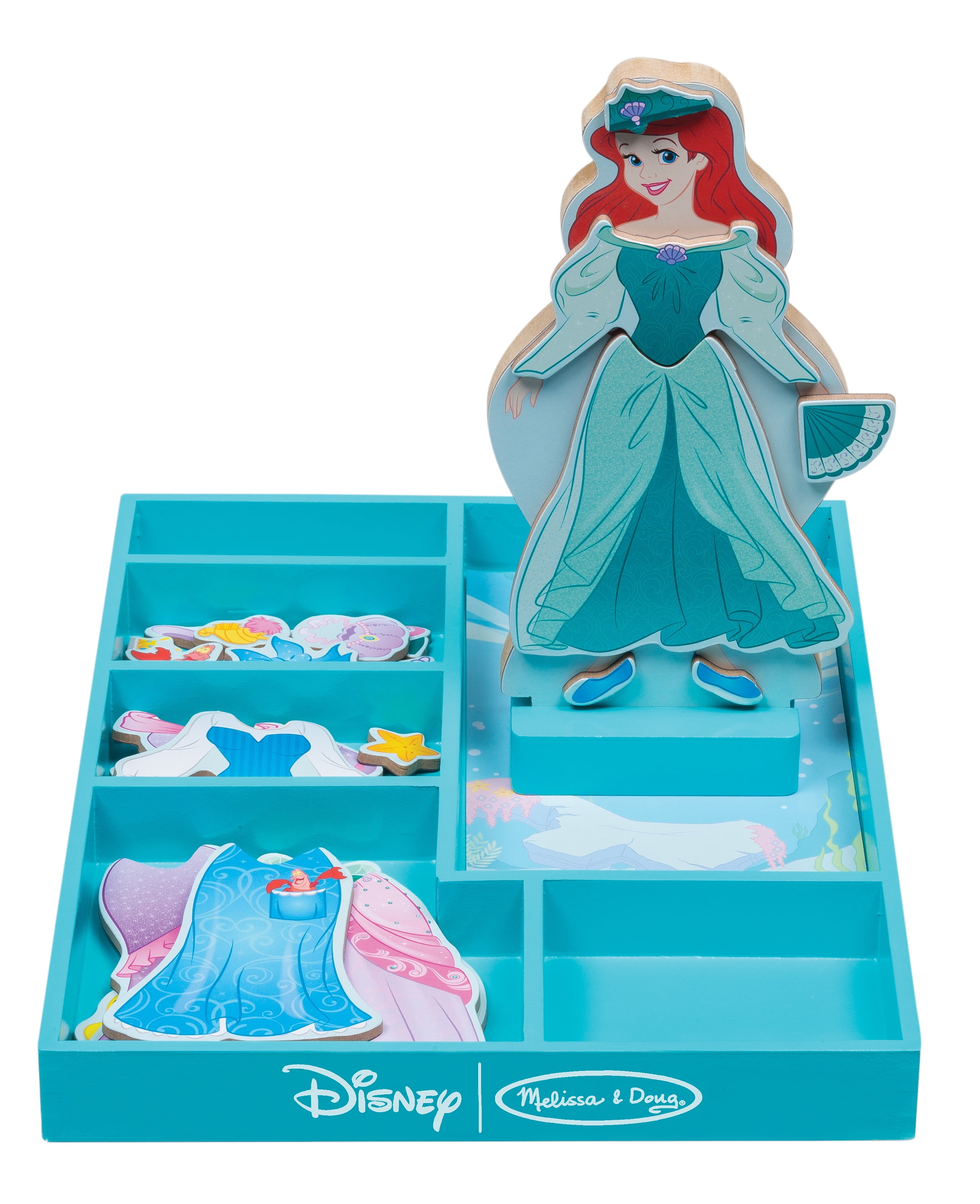 melissa and doug disney magnetic dolls