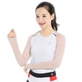 thumbnail image 3 of ROZYARD Cooling Shawl Arm Sleeves Sun Protection for Women Men with Finger Hole Beathable Women Cooling Shawl Arm Sleeve, 3 of 15