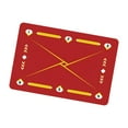 thumbnail image 2 of GARENDE Football Footstep Training Mat Control Ball Trainer for Kids Indoor Athletes Red Yellow, 2 of 9