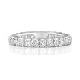 thumbnail image 2 of Platinum 950 2.9mm Flat Women Diamond Wedding Band/Ring Brilliant Cut 1.06 Carat G - SI VS, 2 of 3