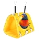 thumbnail image 4 of Parrot Hammock, Bird Hanging Bed Comfortable Warm Yellow Bottom Washable Pet Supplies With Hole For Tree Branch ANGGREK Patrón de pato M + fondo amarillo, 4 of 8