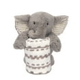 thumbnail image 2 of Lambs & Ivy Blanket & Plush Luxury Newborn Baby Gift Set - Gray Elephant, 2 of 8