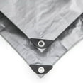 thumbnail image 2 of King Canopy 30' x 50' Heavy Duty Tarp in Silver, 2 of 7