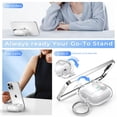 thumbnail image 3 of Funda para AirPods 4 R-fun Clear con tapa de cierre y kit de limpieza, 3 of 8