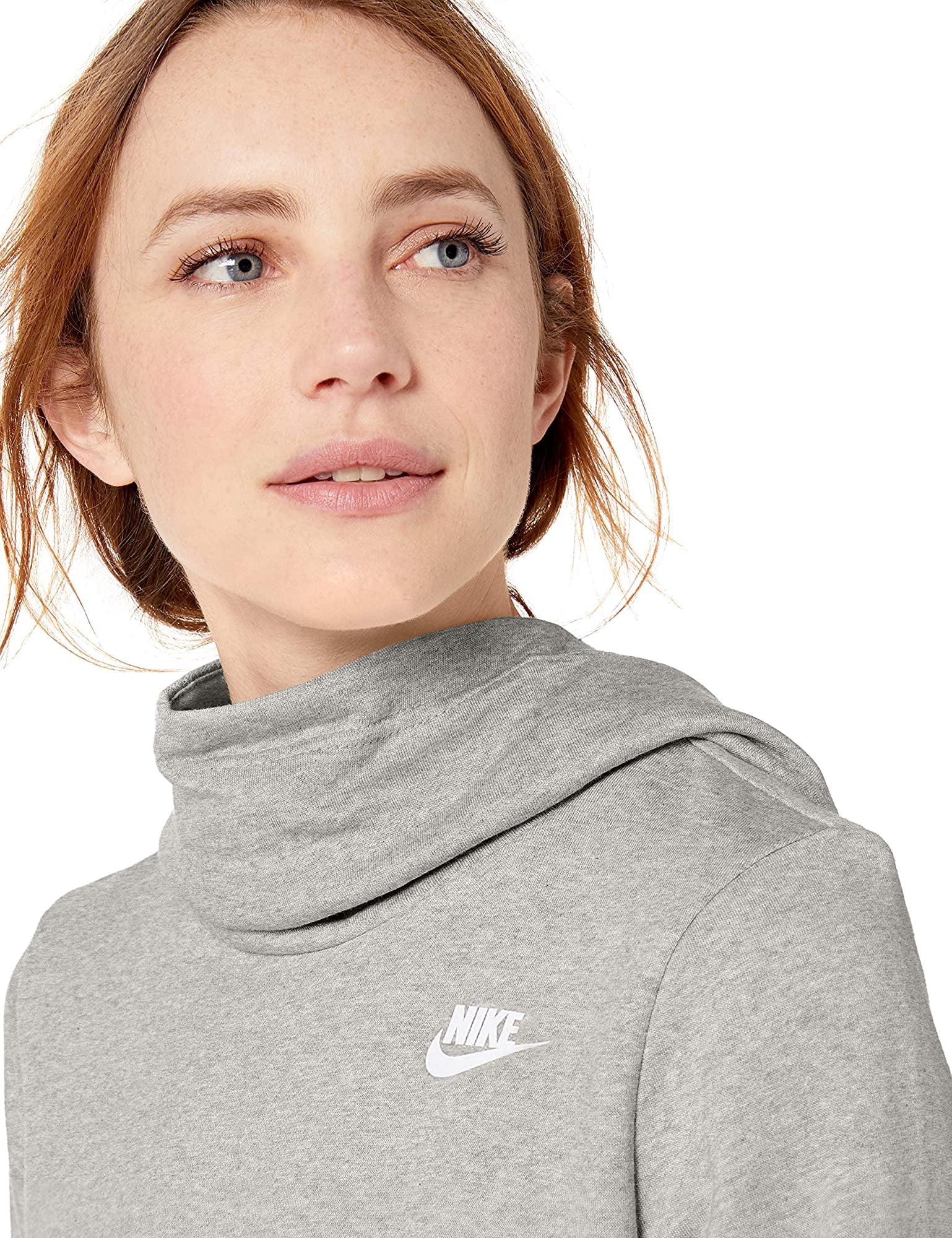 Nike Womens NSW Fleece Hoodie Varsity 
