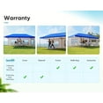 thumbnail image 3 of Quictent 10'x20' EZ Pop up Canopy Tent Party Tent Outdoor Canopy Event Gazebo ,Royal Blue, 3 of 6