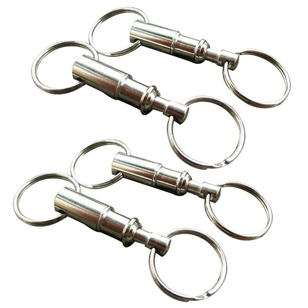 IDEANATEGRATE 6Ud Anillos De Llave Con Y Hebillas Desmontables Para Uso Diario