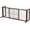 Brown, variant on SimpleLivng 38-67" Freestanding Adjustable Dog Gate, No Drilling, Brown