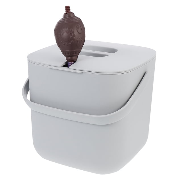 MasteelfCA 1 Ensemble Seau à Thé Pratique Bac à Feuilles de Thé Maison Seau à Thé avec Poignée