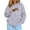 Light Gray, variant on Cat Hoodie with Pouch Pet Hoodies Lightweight Hooded Sweatshirt Light Purple L