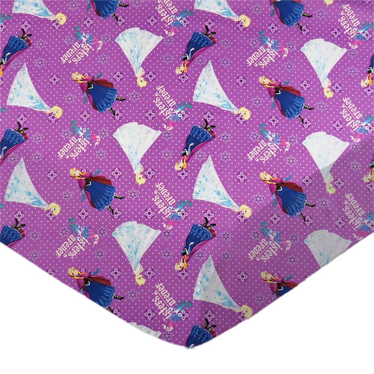 frozen fitted crib sheet