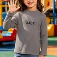 thumbnail image 6 of Hurxie Girls Half Turtleneck Long Sleeve Knit Slim Sweater Pullover Tops 9-10 Years, 6 of 7