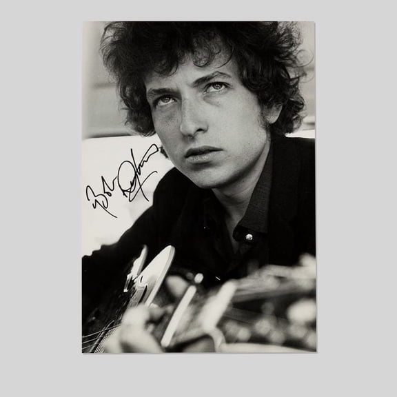 Music Poster - Bob Dylan Tour UK 1965 Poster - Retro Style - Size 24x36 - Kiloa