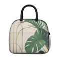 thumbnail image 2 of Obrewu Palm Leaves Abstract Art Lunch Bag for Adult, Insulated, Leakproof, Oxford Cloth, 2 of 7