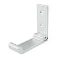 thumbnail image 1 of Eigraketly Ganchos colgantes de gran capacidad de carga para ganchos montados en la pared de aleación de aluminio plegables multiusos Artesanía plata esmerilada, 1 of 6