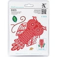 thumbnail image 2 of Xcut Decorative Dies 5/pkg-filigree Owl, 2 of 2