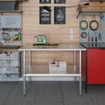 thumbnail image 6 of AmGood 30 in. x 48 in. Stainless Steel Table | Metal Utility Kitchen Prep Work Table | NSF, 6 of 9