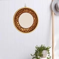thumbnail image 3 of Espejo colgante de pared con luz nórdica, tocador de decorativo con luz de 11,81 pulgadas para , , decoración de pared, E Baoblaze Espejo redondo de pared, 3 of 8