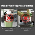 thumbnail image 6 of Lincordor Spin Mop Bucket Set, Self-Wringing with Dirty Water Separation, 360° Rotating Mop Head for Floor Cleaning, Comes with Microfiber Pads for Tile, Wood, Hardwood, 6 of 9