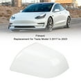 thumbnail image 4 of White Side Mirror Cover for   2017 2018 2019 2020 2021 2022 2023, Rearview Mirror Cover Repair Mirror Cap, 4 of 7