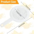 thumbnail image 2 of 3Pcs Kitchen Fine Nylon Mesh Strainer Efficient Sieve Cloth Nylon Food Yogurt Mesh Sieve Heat Resistant Plastic Sieve Fine Mesh with Handle Kitchen Filter for Milk Coffee Juice, 2 of 11