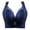 Blue, variant on Women's Bra Comfortable Wireless Bras Full Coverage Lace Underwire Push Up Lingerie Plus Size 34-50C D DD Multi Color Options For Everyday Wear And Special Occasions