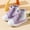 Purple, variant on Zecgelong Children's Fashion Spring And Autumn High Top Trend Sequin Princess Shoes Girls Buckle Casual Board Shoes Girls gym shoes for school Size 12-18 Months