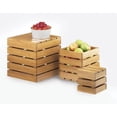 thumbnail image 2 of Cal Mil Midnight Bamboo Square Crate Riser, 6 x 6 x 6 inch -- 1 each., 2 of 2