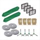 thumbnail image 1 of Repuestos para Aspiradora Robot para Plus 505/405 Combo: 2 Cepillos Principales, 4 Filtros, 4 Toallitas, 4 Cepillos Laterales y 4 Bolsas para Polvo., 1 of 5