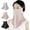 Pink, variant on UV Sun Protection Face Mask with Neck Coverage UPF 50+ Face Shield Breathable Design for Summer Outdoor Activities