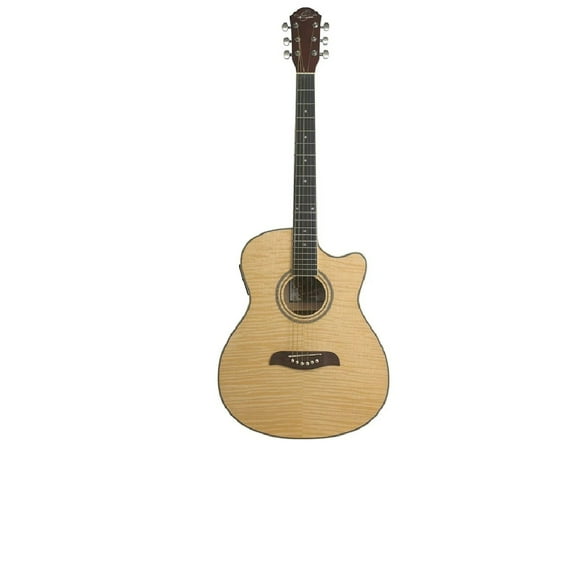 Guitarra Electroacústica Oscar Schmidt Oacef Nat