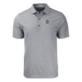 thumbnail image 2 of Men's Cutter & Buck  Heather Black Dartmouth Big Green Big & Tall Forge Eco Stripe Stretch Recycled Polo, 2 of 3