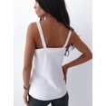 thumbnail image 2 of V-Neck Wide Strap Cami, 2 of 11