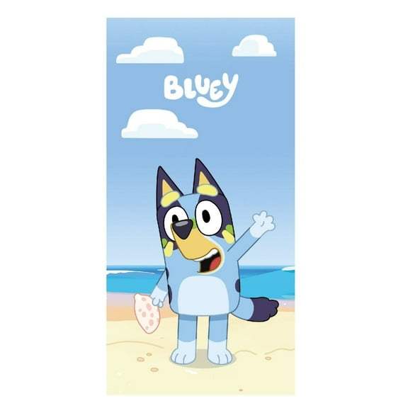 Bluey On The Beach Microfiber Beach Towel
