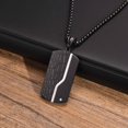 thumbnail image 1 of Vnox-Cadena de eslabones con diseño de perro para hombre, joyería elegante, colgante de geométrico Acero inoxidable impermeable con piedra CZ, caja gratis, 1 of 4