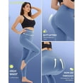 thumbnail image 3 of NEIRID 4 Pack Leggings for Women - High Waisted Tummy Control Yoga Pants for Workout Gym Black Leggings Plus Size Dance, 3 of 6