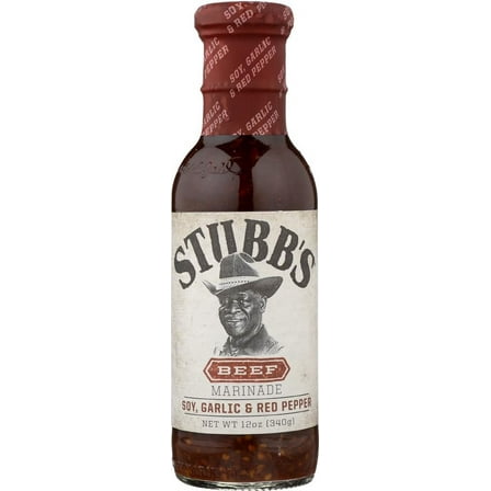 Stubbs Beef Marinade 12 MMF7 Ounce (Pack of 2)