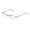 silver, variant on NEW VERA WANG V05 WOMENS/LADIES DESIGNER HALF-RIM BLACK GLAMOROUS HIP AFFORDABLE JAPAN FRAME DEMO LENSES 47-17-130 EYEGLASSES/EYEGLASS FRAME