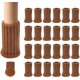 thumbnail image 1 of 24 pares de calcetines de punto antideslizantes para patas de sillas, para evitar arañazos y reducir el ruido, moverse fácilmente (marrón), 1 of 5