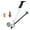A, variant on Shock Absorbers Air Pumps 400psi Pressure Gauges Rotatable Hose Systems Shock Absorbers Inflator Device Upgrades for Bike