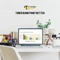 thumbnail image 7 of Toner Bank 2-Pack Compatible Toner Cartridge Replacement for Xerox 106R03479 Phaser 6510N 6510DN 6510DNM 6510DNI WorkCentre 6515N 6515DN 6515DNM 6515DNI Yellow, 7 of 7