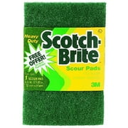 Scotch-Brite Heavy Duty Scour Pad 1 ea (Pack of 2)