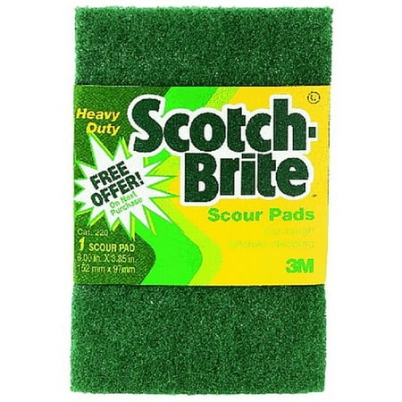 Scotch-Brite Heavy Duty Scour Pad 1 ea (Pack of 2)