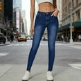 thumbnail image 1 of Cameland Jeans Courts à Haute Extensibilité pour Femmes, 1 of 9