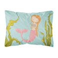thumbnail image 1 of Cojín decorativo de tela de lona de sirena y bajo el agua Caroline's Treasures BB8540PW1216, 1 of 1