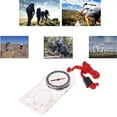 thumbnail image 2 of RUISINERY Multifunctional Waterproofed Compasses Portables Outdoor Navigation Compasses for Hiking and Camping, 2 of 8
