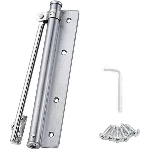 Cierrapuertas ajustable KAIYANG con resorte de aleación de aluminio con tornillos fáciles de instalar
