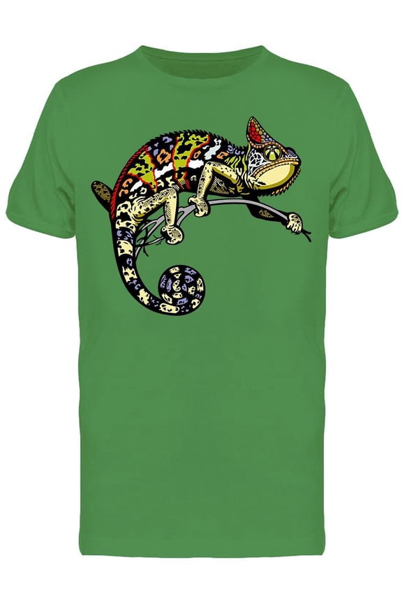 Chameleon Lizard Side Tee Men's -Image by Shutterstock